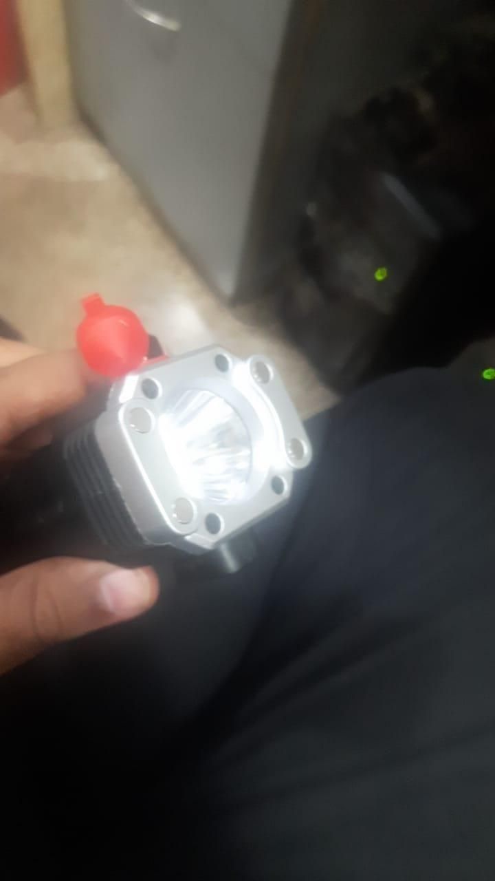 Portable Rechargeable Torch LED Flashlight cum Powerbank