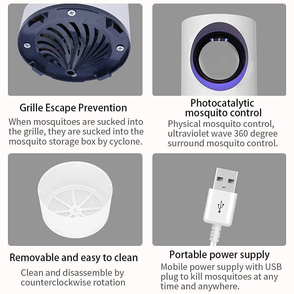 Electronic LED Mosquito Killer Lamp - 100% Safe and Effective