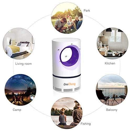 Electronic LED Mosquito Killer Lamp - 100% Safe and Effective