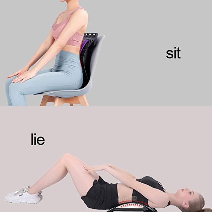 Spinal Curve Back Stretcher And Massager