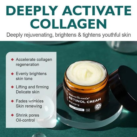 Anti-Aging Retinol Face Cream For Brightening & Moisturizing Facial Skin (Pack Of 1)- 50g