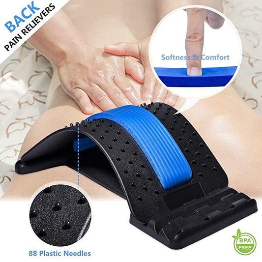 Spinal Curve Back Stretcher And Massager