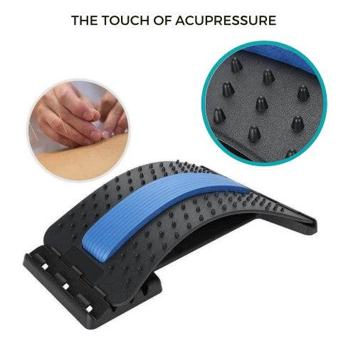 Spinal Curve Back Stretcher And Massager